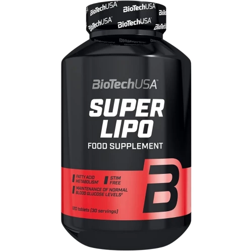 BioTech USA - Super Lipo - 120 tabletek  BioTech USA - Super Lipo - 120 tabletek